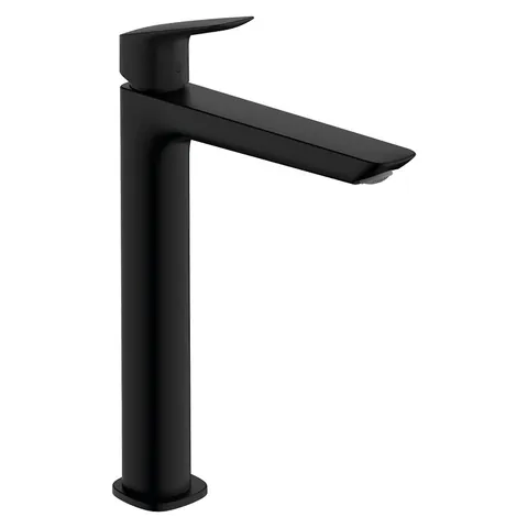 Baterie înaltă lavoar, Hansgrohe, Logis 240 Fine, negru mat, 71258670