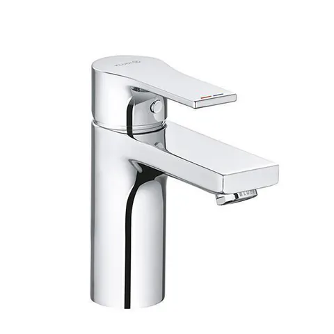 Baterie lavoar, Kludi, Zenta SL 100, cu ventil Push-Open, crom