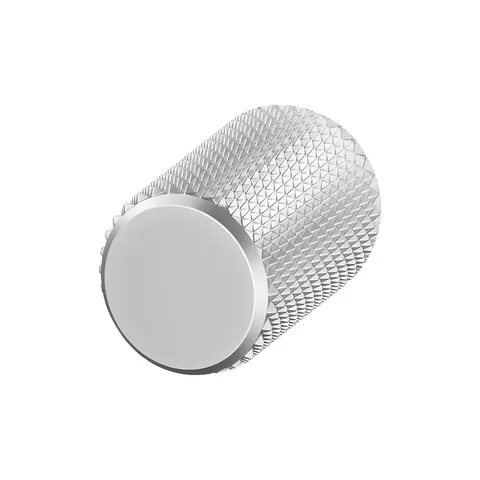 Buton, Cersanit, pentru mobilierele Larga, argintiu