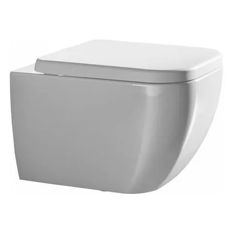 Vas wc suspendat rimless alb lucios Hatria Bianca