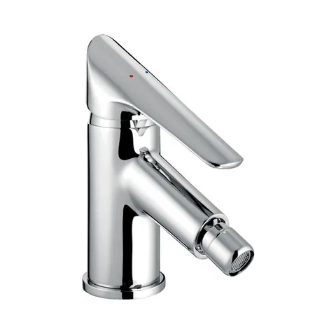 Baterie bideu culoare crom cu ventil inclus Ferro Cassino