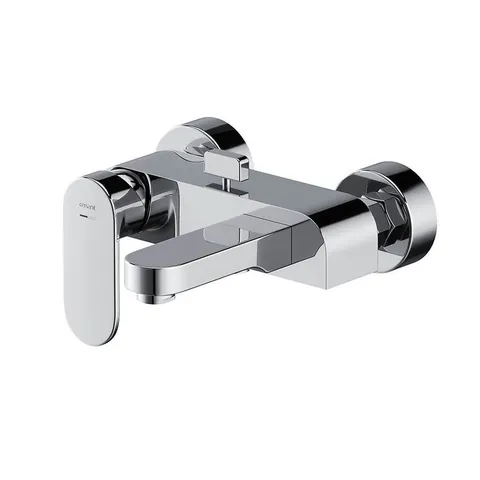 Baterie cada Cersanit Crea, crom lucios