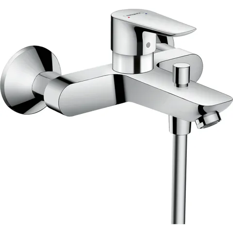 Baterie cada sau dus crom Hansgrohe, Talis Select E