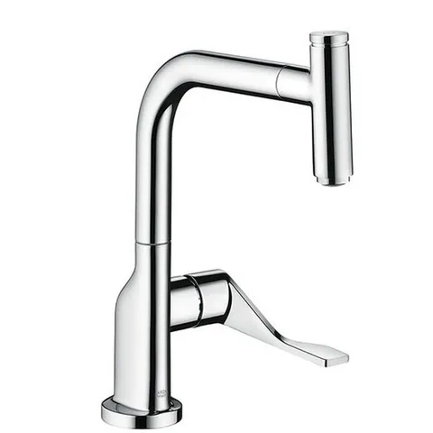 Baterie chiuveta bucatarie crom cu dus extractibil Hansgrohe Axor Citterio Select