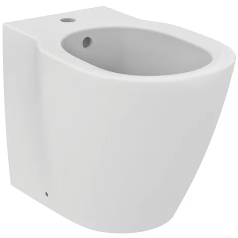 Bideu stativ Ideal Standard Connect back to wall alb lucios