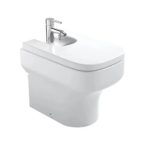 Bideu stativ back to wall Gala Mid, alb