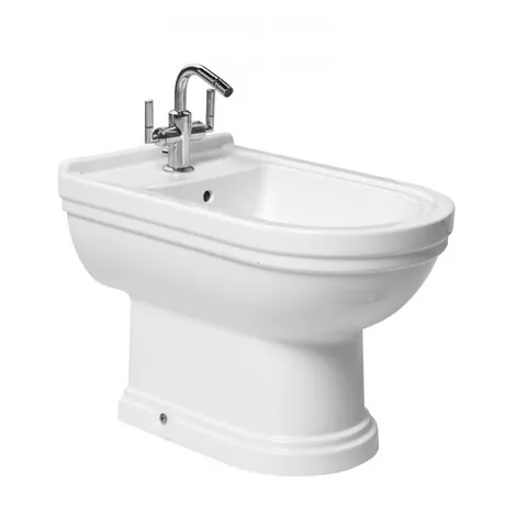 Bideu stativ back to wall Gala Noble, alb