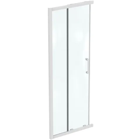 Usa dus glisanta cu segment fix 80 cm Ideal Standard Connect 2 profil alb mat