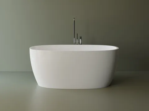 Cada de baie freestanding compozit 150x70, ovala, Foglia Cecilia