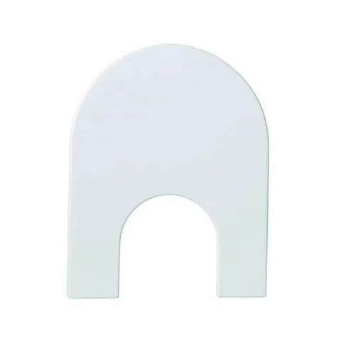 Capac bideu Gala Emma, rotund, alb