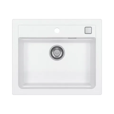 Chiuveta bucatarie compozit cuva mare alba Alveus Atrox 30