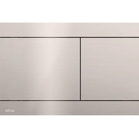 Clapeta actionare rezervor wc, otel inoxidabil red gold lucios Alcadrain FUN-RG-P