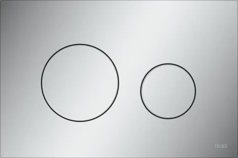 Clapeta de actionare Dual-Flush, crom mat, TECE Loop