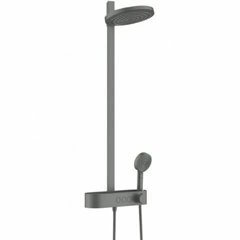 Coloana dus gri mat, palarie 26 cm, 3 jeturi, Form Relax