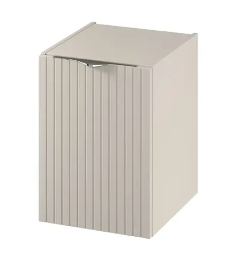 Dulap baie suspendat cu usa, 40 cm, casmir mat, MDF, Cersanit Tirso