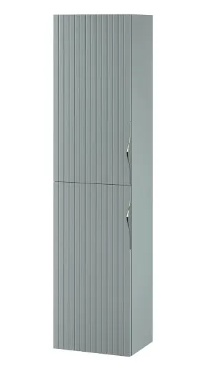 Dulap baie suspendat tip coloana cu o usa, 160 cm, fiord mat, MDF, Cersanit Tirso