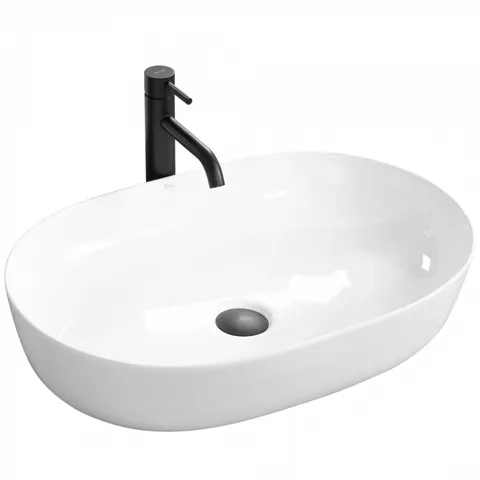 Lavoar pe blat alb lucios, oval, Rea Cleo