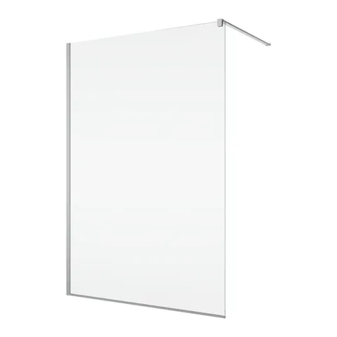 Paravan dus sticla walk-in 90x200 cm cu cadru metalic crom Sanswiss Easy