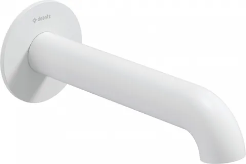 Pipa pentru baterie de cada, alb, Deante Silia