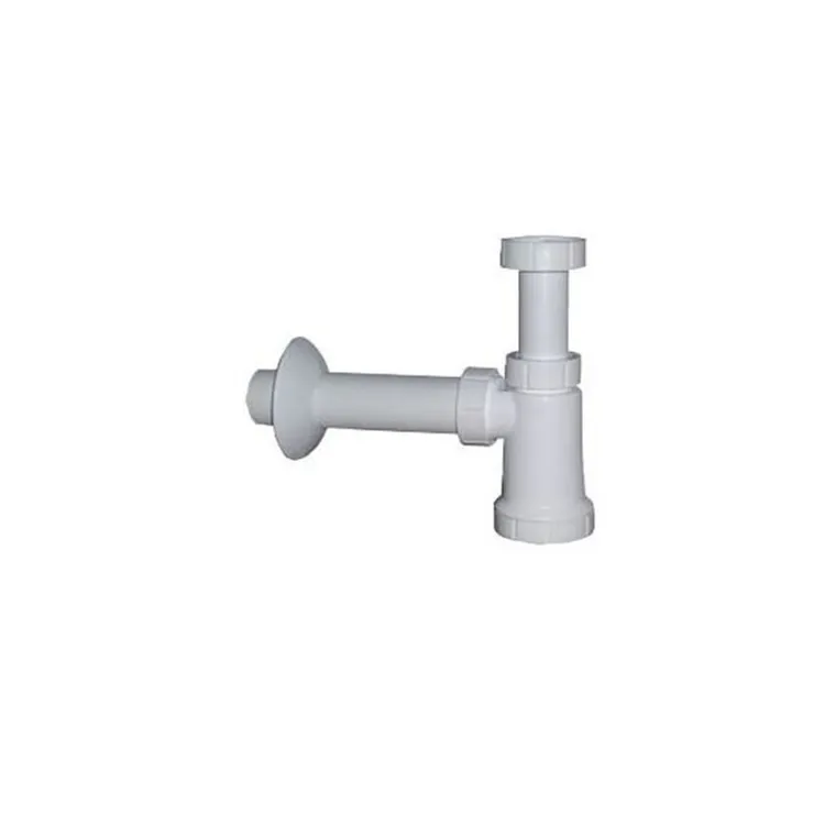 Sifon pentru lavoar fara ventil cu flansa, plastic, Plast Brno