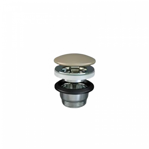 Ventil lavoar click-clack cu capac ceramic cappuccino mat, Rak Feeling