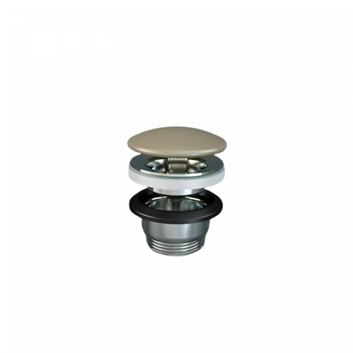 Ventil lavoar click-clack cu capac ceramic cappuccino mat, Rak Feeling