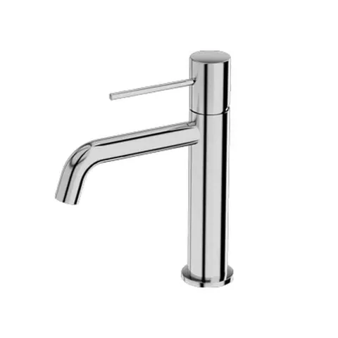 Baterie lavoar din alama sanitara, crom lucios, pipa fixa 13,3 cm, LaVita Verdi