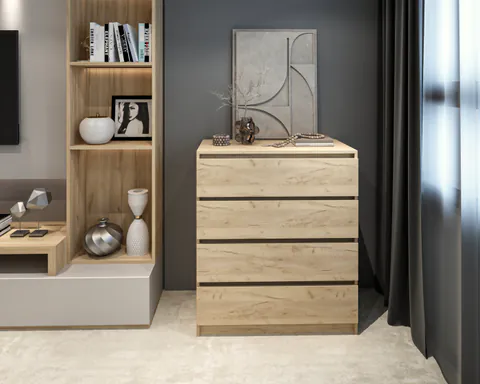 Comoda MP5 4S Stejar k003 90x44x103 cm