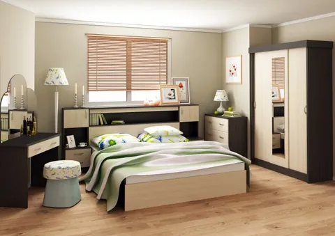 Dormitor Basia Combi Wenge Kiruna