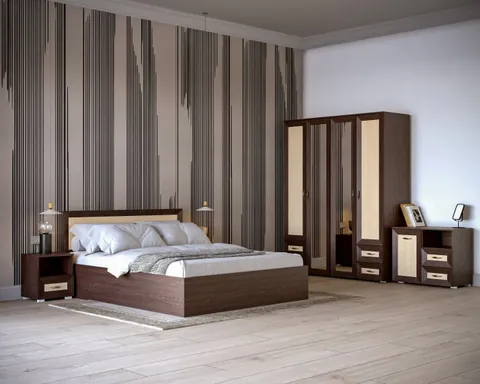 Dormitor Palermo Wenge Mesteacan