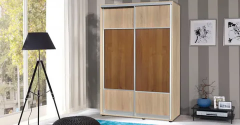 Dressing 2 Usi Glisante C764 Sonoma Nuc 190x60x200 cm