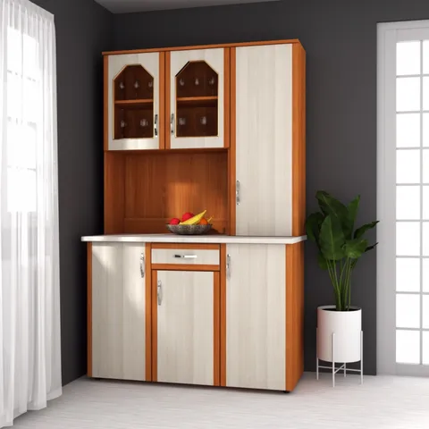 Dulap 120 pal, 121x33 60x197cm cires+mesteacan