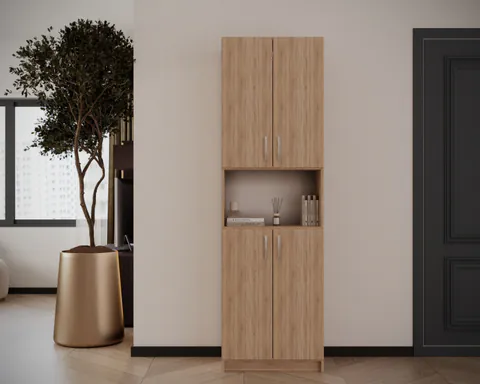 Dulap KSC-5 RO, 60x37x196 cm, Sonoma