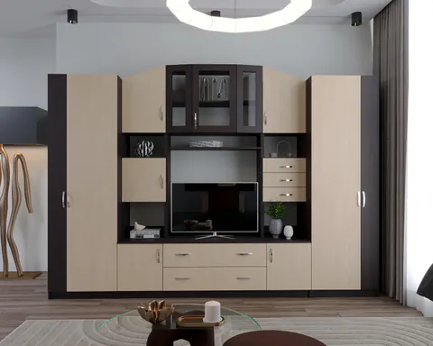 Living Macarena Wenge Mesteacan 290x51x196cm