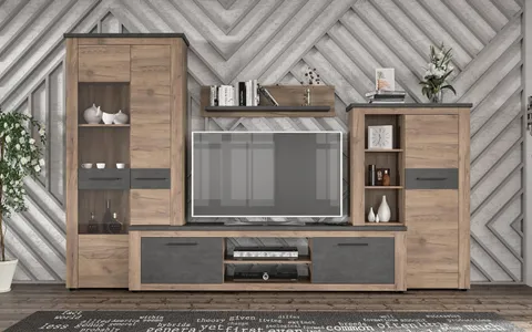 Living Montreal Stejar Craft Tobacco Matera 315x45x200 cm