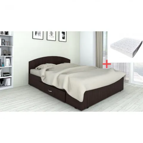 Set pat mijloc 90 cu saltea Torino Wenge