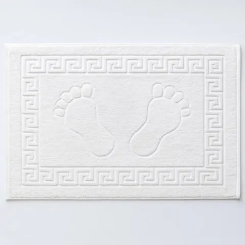 Covoras tip prosop picioare, din 100% Bumbac Pakistanez pentru baie 50x70cm