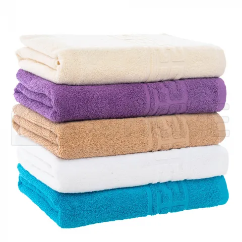 Set 5 Prosoape Baie, Bumbac 100% - Crem Mov Bej Alb Albastru