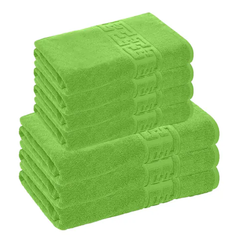 Set 7 Prosoape, Bumbac 100%, 550g m ²