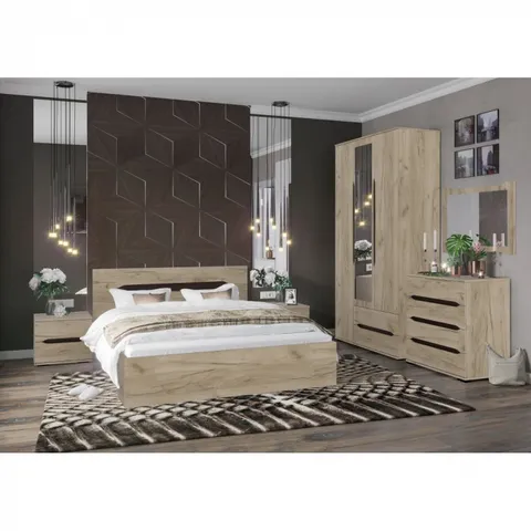 Dormitor Valencia Dulap 3 Usi Stejar k002