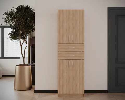 Dulap KSC-11 Ro, 60x37x196 cm Sonoma