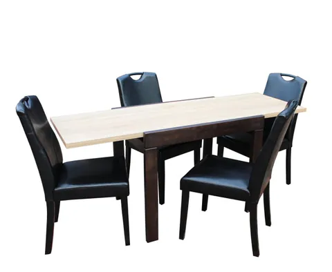 Set Masa Kors Cu 4 Scaune 6002 Sonoma Negru