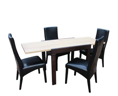 Set Masa Kors Cu 4 Scaune 6012 Sonoma Negru