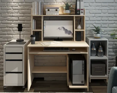 Birou Pc Skm 6 Ro Sonoma