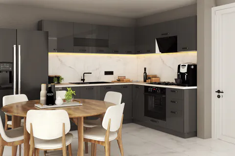 Bucatarie Daria colt V2 Antracit