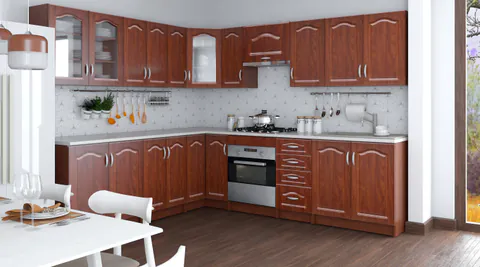 Bucatarie Olea Colt MDF Calvados