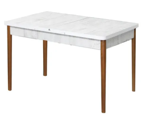 Masa extensibila Dining Homs bej maro 170 x 80 cm