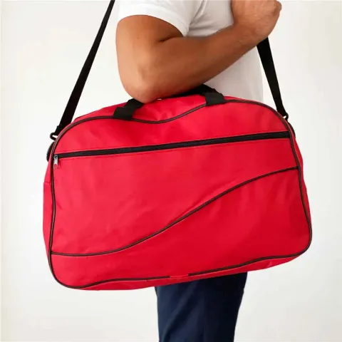 Geanta calatorie rosu Homs 52x20x35 cm