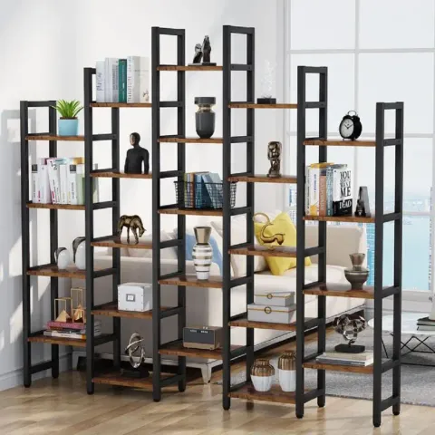 Biblioteca ,solid wood,lemn, Homs,seria A-620,218x27x210 cm ,630106