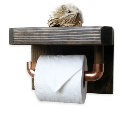 Suport prosop din lemn, seria wood, Homs, rustic,700022